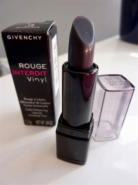 givenchy ph lipstick|givenchy rouge interdit vinyl.